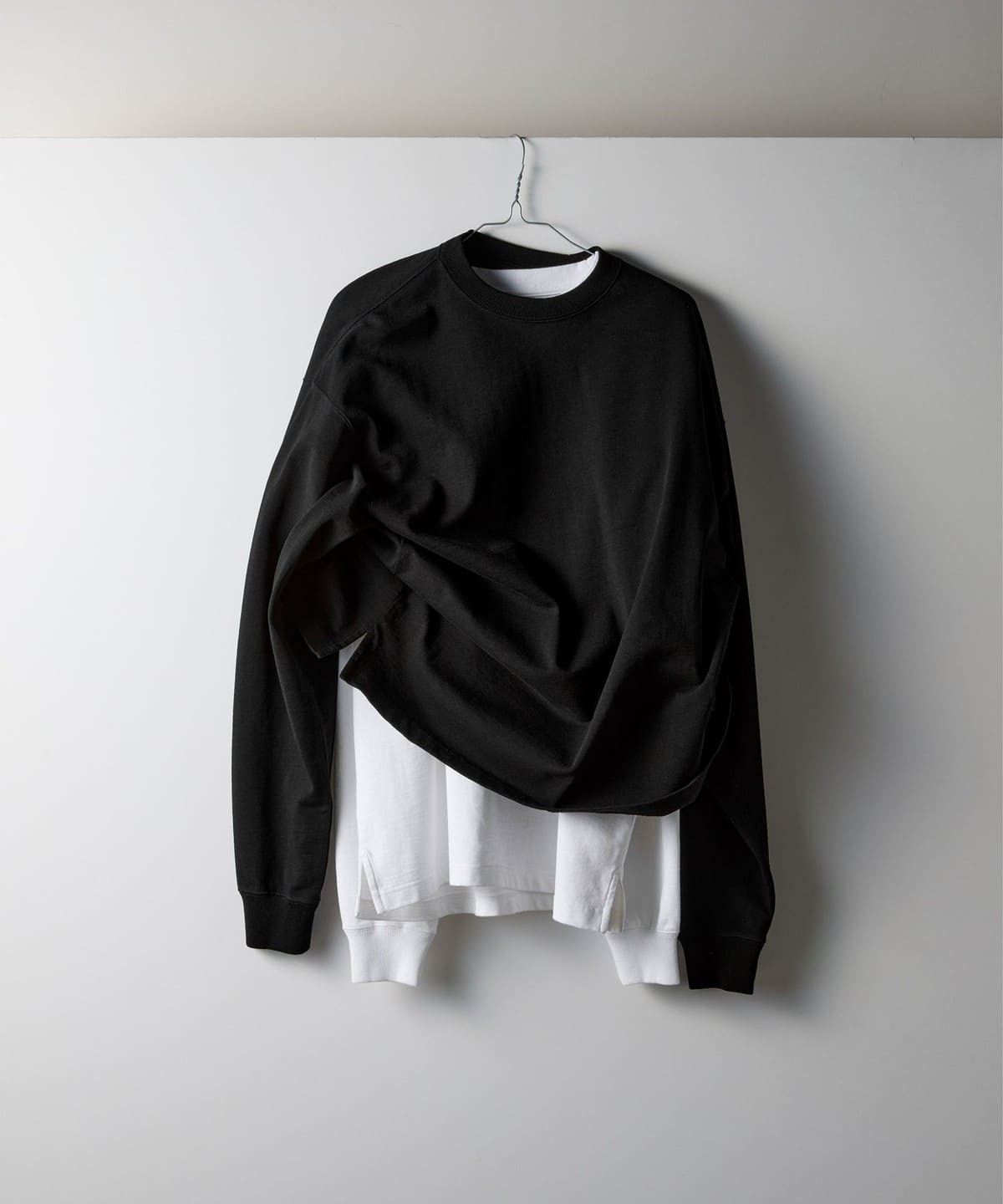 【ショップ限定商品】『the A』 / Suvin Cotton Long Sleeve T-shirt Tシャツ・カットソー MEN BLACK S 【ショップ限定商品】『the A』 / Suvin Cotton Long Sleeve T-shirt Tシャツ・カットソー MEN BLACK S