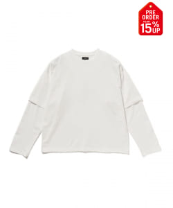 【+15%ポイントUP】レイヤード Tシャツ