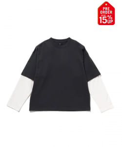 【+15%ポイントUP】レイヤード Tシャツ