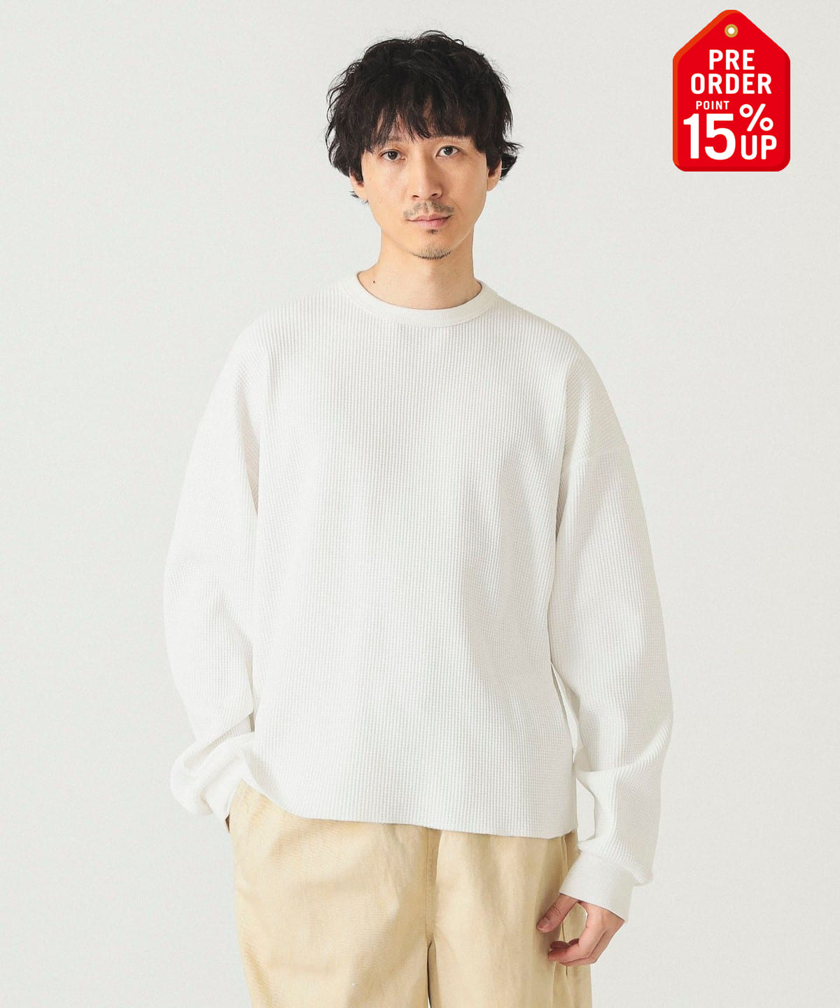 【+15%ポイントUP】ショート テック サーマル Tシャツ・カットソー MEN WHITE XL 【+15%ポイントUP】ショート テック サーマル Tシャツ・カットソー MEN WHITE XL