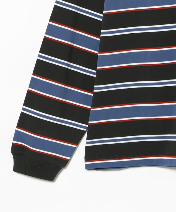 BEAMS（ビームス）ボーダー ルーズ ロングスリーブTシャツ（T