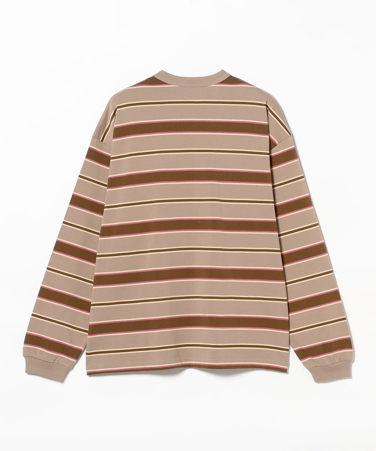 BEAMS（ビームス）ボーダー ルーズ ロングスリーブTシャツ（Tシャツ 