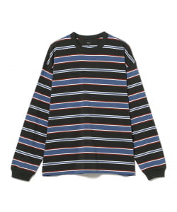 ボーダー ルーズ ロングスリーブTシャツ