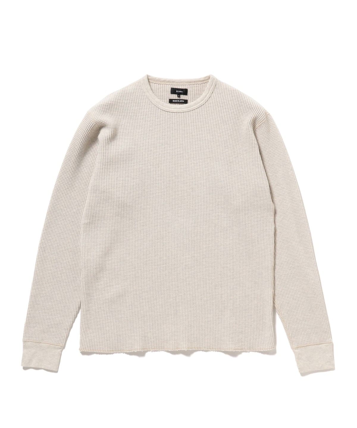 サーマル クルーネック Tシャツ・カットソー MEN OATMEAL M サーマル クルーネック Tシャツ・カットソー MEN OATMEAL M
