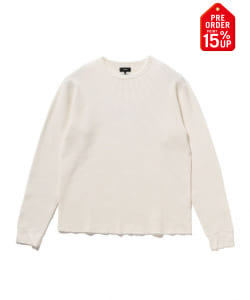 【+15%ポイントUP】サーマル クルーネック