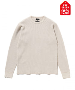 【+15%ポイントUP】サーマル クルーネック