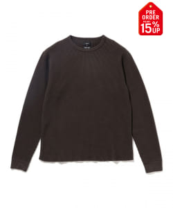 【+15%ポイントUP】サーマル クルーネック