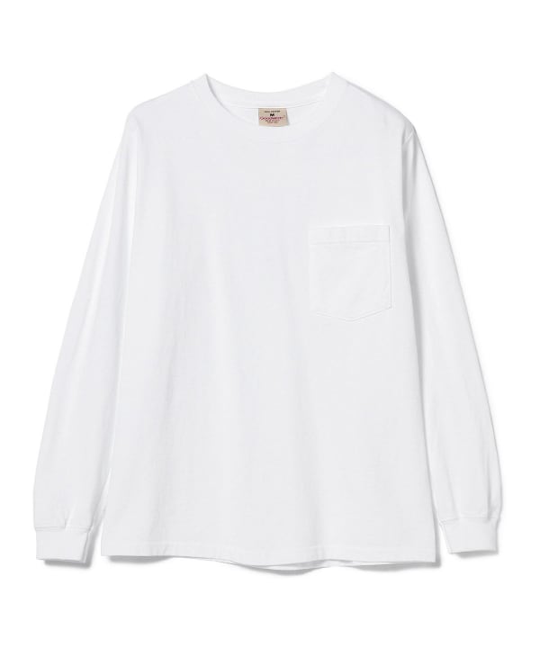 BEAMS（ビームス）Goodwear / ポケット ロング スリーブ Tシャツ（T