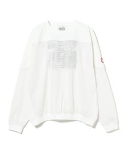 C.E / MESH TRACK CREW NECK