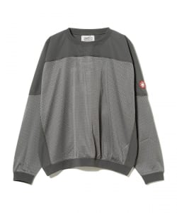 C.E / MESH TRACK CREW NECK