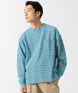 ▲BEAMS / ヘビーカノコ マルチボーダー Tシャツ