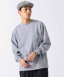 ▲BEAMS / シルケット ルーズ Tシャツ