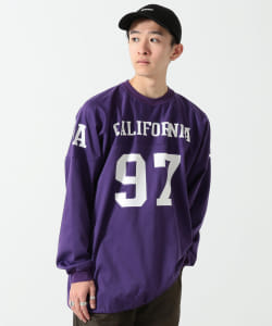 ▲BEAMS / ルーズ フットボールTシャツ