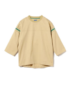 ▲BEAMS / ウーブン フットボール Tシャツ