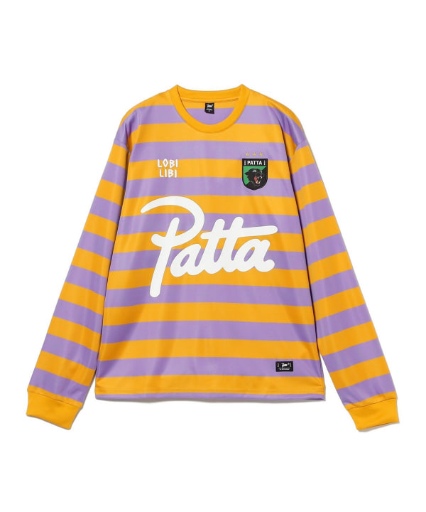 トップス PATTA Striped Long Sleeve Football BEAMS（ビームス）PATTA / Striped Long Sleeve Football Jersey（T