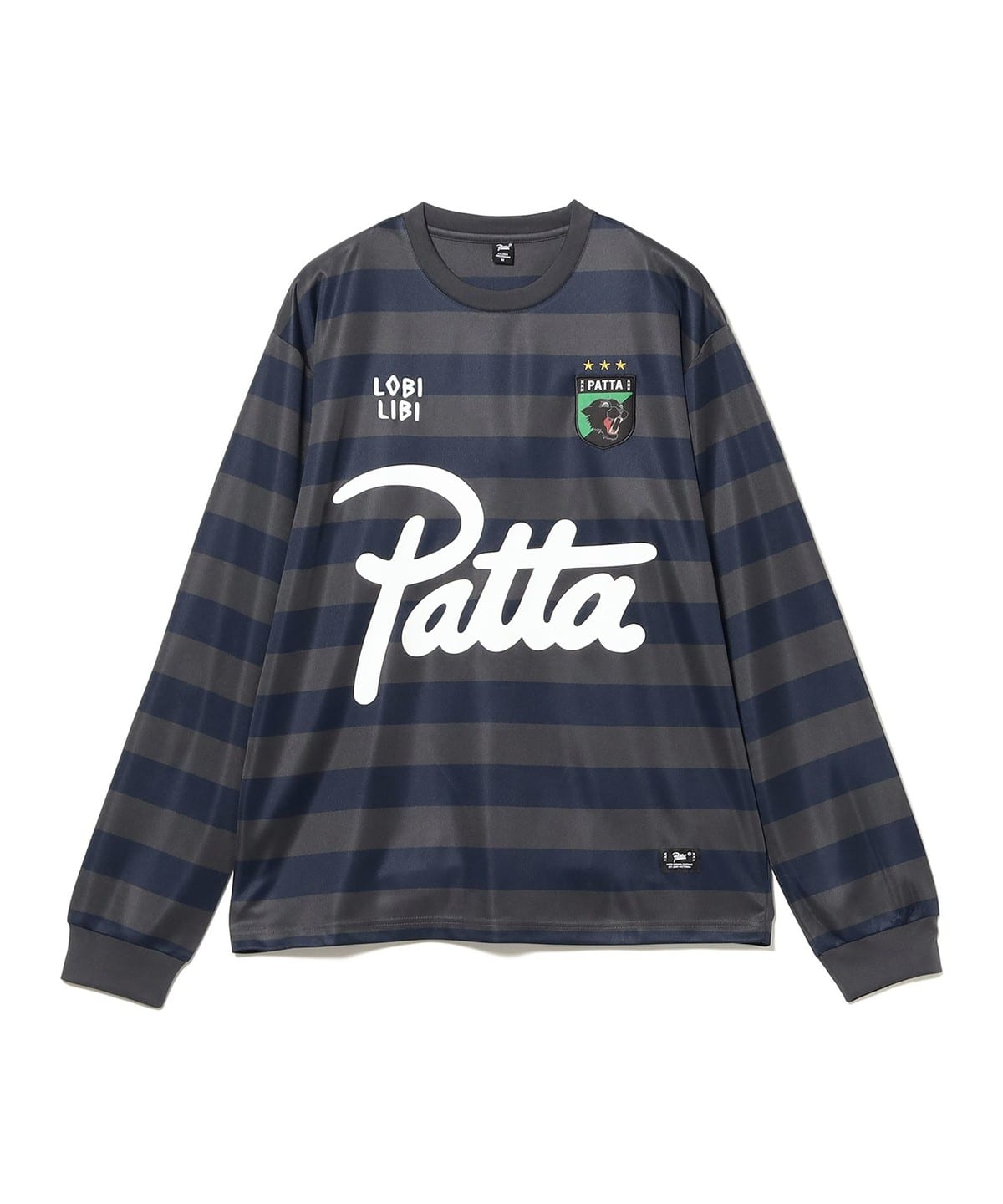 PATTA パタ / Striped Long Sleeve Football Jersey Tシャツ・カットソー MEN Forget Iron L PATTA パタ / Striped Long Sleeve Football Jersey Tシャツ・カットソー MEN Forget Iron L