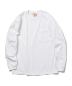 ▲Goodwear / ロングスリーブ ポケットTシャツ