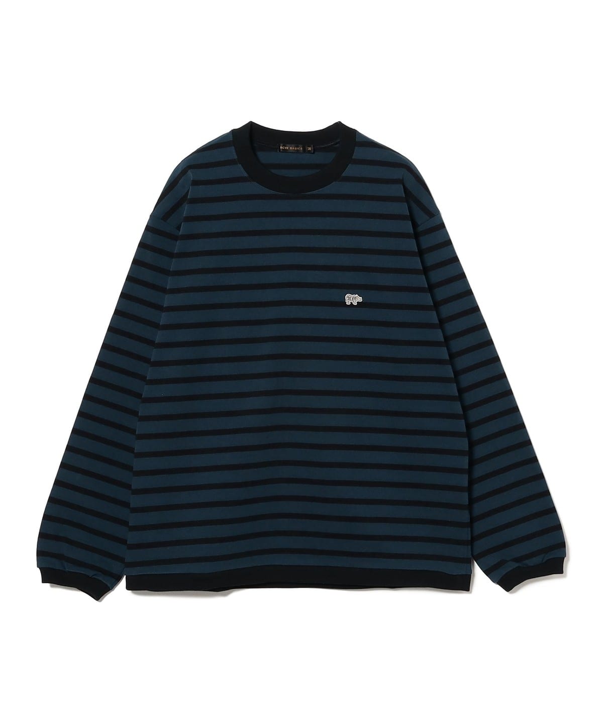 Scye サイ / Striped Crew Neck T-Shirt Tシャツ・カットソー MEN NAVY 40 Scye サイ / Striped Crew Neck T-Shirt Tシャツ・カットソー MEN NAVY 40