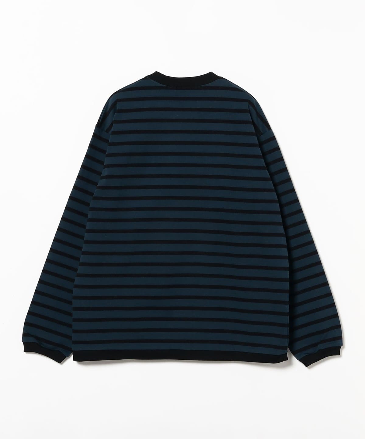 新品　SCYE BASICS BEAMS購入長袖カットソー BEAMS（ビームス）Scye / Striped Crew Neck T-Shirt（Tシャツ