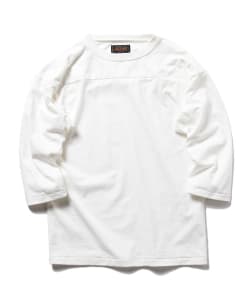 ▲BEAMS PLUS / コーデュラ フットボール Tシャツ