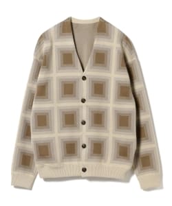 Crepuscule × BEAMS T / 別注 Check Cardigan