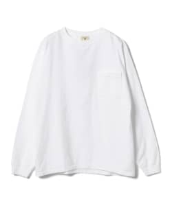 ▲Goodwear / ロングスリーブ ポケットTシャツ