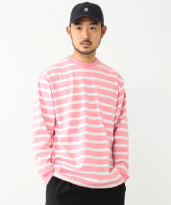▲BEAMS / ルーズフィット ボーダーカットソー