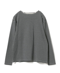 ▲BEAMS PLUS / ボーダー ボートネックカットソー