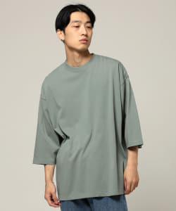 ▲BEAMS / シルケット 8分袖 Tシャツ