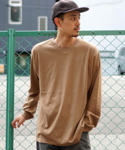▲BEAMS / シルケット クルー Tシャツ
