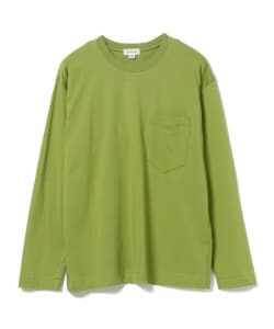 ▲tone / ソリッド ロングスリーブ ポケット Tシャツ