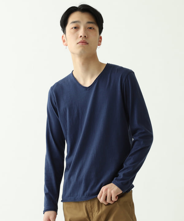 Beams ビームス アウトレット Beams カットオフ Vネック カットソー Tシャツ カットソー カットソー 通販 Beams