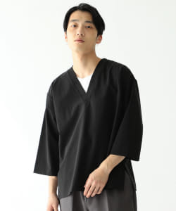 ▲BEAMS / 2ウェイ リップストップ Vネック プルオーバー