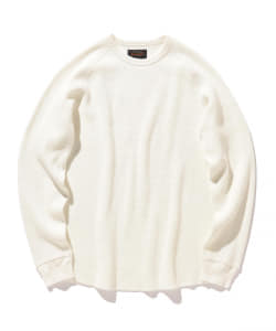 ▲BEAMS PLUS / ワッフル ラグランクルーTシャツ