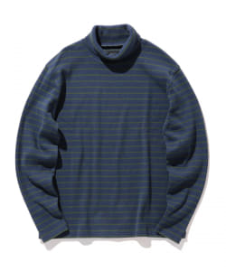 ▲BEAMS PLUS / フライスボーダー ハイネックTシャツ