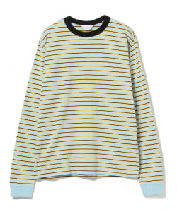 ▲UNUSED / Border Long Sleeve T-Shirt