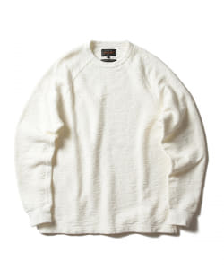 ▲BEAMS PLUS / ラグランスリーブ クルーネックTシャツ