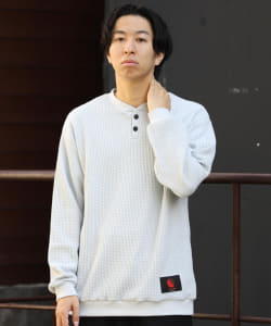 HELLRAZOR / WAFFLE HENLEY NECK