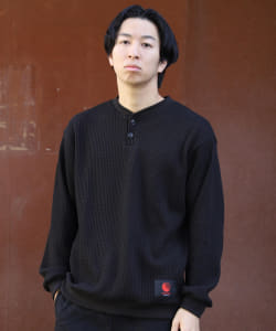 HELLRAZOR / WAFFLE HENLEY NECK