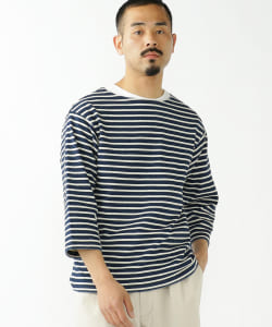 ▲REMI RELIEF × BEAMS PLUS / 別注 7分丈 バスクシャツ