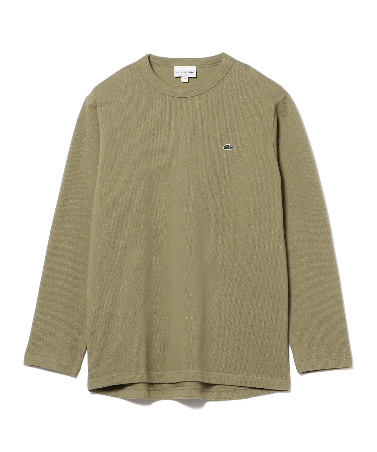 BEAMS（ビームス）LACOSTE / 鹿の子 Long Sleeve T-Shirt（T