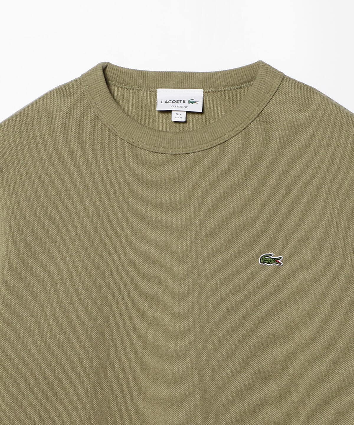 BEAMS（ビームス）LACOSTE / 鹿の子 Long Sleeve T-Shirt（Tシャツ