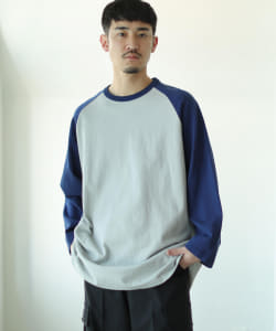 ▲【アウトレット】BEAMS / ルーズフィット ベースボール TEE