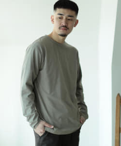 BEAMS / セミシルケット ピーチ カットソー
