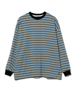 ▲ROTOL / Border Twist Long Sleeve T-shirt