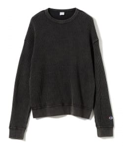 【別注】Champion / Big Waffle Long Sleeve Shirt