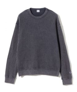 【別注】Champion / Big Waffle Long Sleeve Shirt
