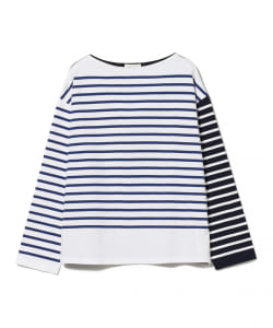 ▲INSCRIRE / Border Big Boatneck T-shirt