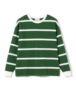 ▲INSCRIRE / Border Big Long Sleeve Tee