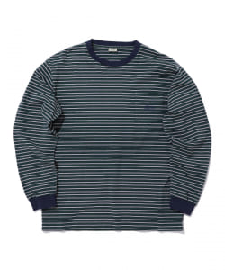 ▲SEDAN ALL-PURPOSE / Striped Long Sleeve Pocket Tee	
